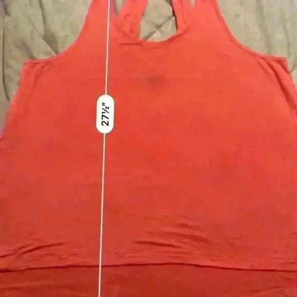PL Movement PINK LOTUS Coral Workout‎ Crossback Tank XL - Picture 6 of 6
